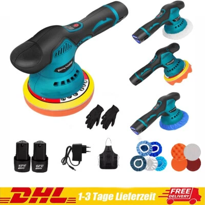 Profi Poliermaschine Polierer Poliergerät Schleifmaschine Auto Politur Set - Bild 1 von 4