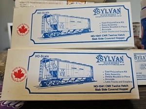 SYLVAN SCALE MODELS #1041 CNR Twelve Hatch Slab Car Covered Hopper HO SCALE NEU - Bild 1 von 3