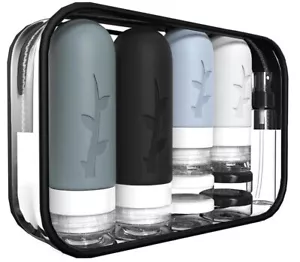 18pack Travel Bottles for Toiletries,TSA Approved Silicone Travel size Container - Picture 1 of 7