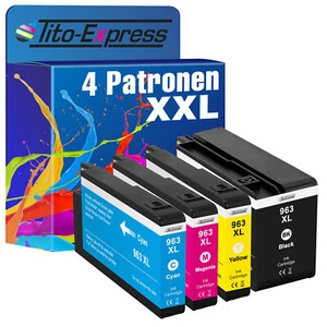 Patronen für HP 963 XL OfficeJet Pro 9010 9012 9013 9014 9015 9019 9020 9022 - Bild 1 von 12