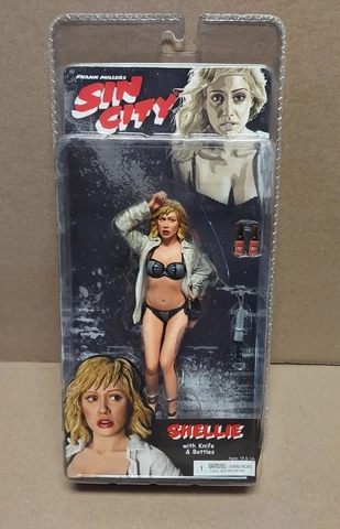 NECA Sin City Shellie Color Variant Figure New 2005 Cover