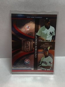 2005 Playoff Prestige Changing Stripes Foil #15 Alfonso Soriano  #d/100