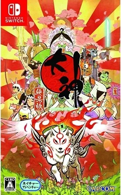 Okami HD Nintendo Switch Game Capcom Official Beautiful Adventure Classic New - Image 1 of 4