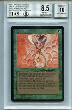 MTG Arabian Drop of Honey BGS 8.5 BAS10 Signed Magic card Amricons 3498