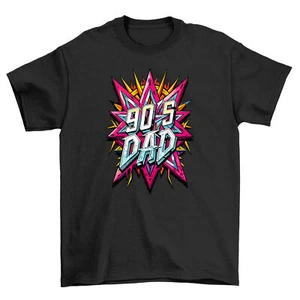 Star Rad Dad 80's Inspired Funny T-shirt for Proud Fathers! Retro Cool Dad Tee, - Picture 1 of 46