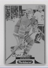 2022 Upper Deck Parkhurst Stars Printing Plate Black 1/1 Mitch Marner #230 qf8