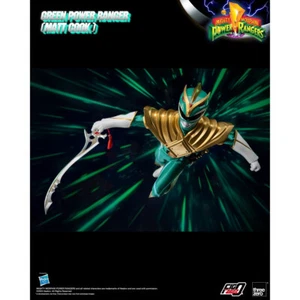 ThreeZero MMPR Green Power Ranger (Matt Cook) FigZero 1/6 Figure - Picture 1 of 17
