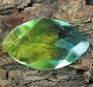 Brazilian Bi-Color Tourmaline 69.35 Carat Marquise Gemstone Certified C8340 - Picture 1 of 10