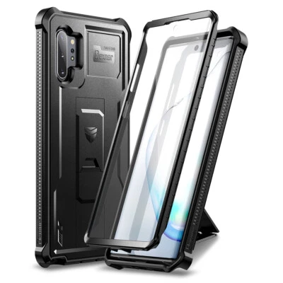 Dexnor for Samsung Galaxy Note 10 Plus 5G Case Heavy Duty Rugged with Kickstand