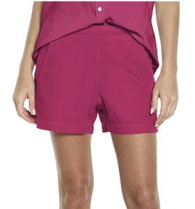 Women's Hot Pink 2XL GAP Linen Shorts Size XXLarge  3.5" Inseam MSRP $49.95 - Picture 1 of 9