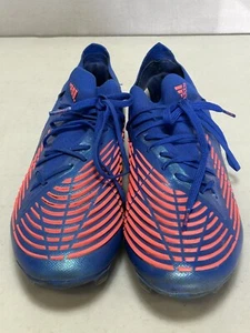 Scarpe da calcio Adidas Predator Edge.1 Low FG da uomo taglie H02954 blu rosse taglia 7 - Foto 1 di 8