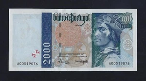 PORTUGAL 2000 Escudos 1997 P-189 UNC  - Picture 1 of 2