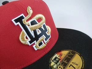 Los Angeles Dodgers Snake Chinese Lunar Year New Era 59FIFTY Fitted Cap sz 7 5/8 - Picture 1 of 8