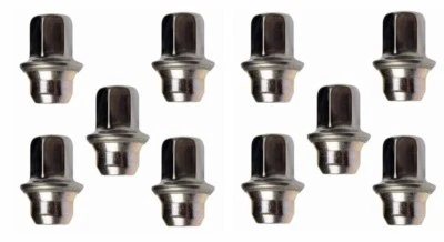 Asiento cónico 10 piezas tuercas de rueda M12-1.50 para Chrysler Dodge Eagle RAM M12-1.5 Foto 1 de 4