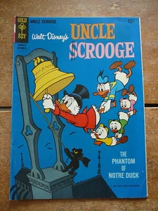 UNCLE SCROOGE No. 60 - NOVEMBER 1964 - GOLD KEY - PHANTOM of NOTRE DUCK - FN - Picture 1 of 5
