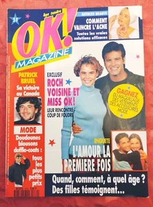 MAGAZINE OK ! 879 NOVEMBRE 92 ROCH VOISINE PATRICK BRUEL MADONNA JULIE CAIGNAULT - Picture 1 of 2