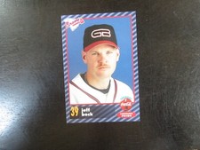 1996 Coca Cola Sports Print Greenville Braves Jeff Bock (B60) Atlanta Braves