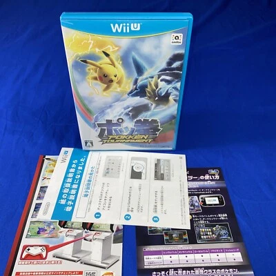 Pokken Tournament Pokemon Nintendo Wii U 2016 Japan Japanese Import US Seller - Image 1 of 4