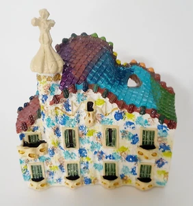 Antoni Gaudi Casa Batllo Barcelona 1906 Modernist Reproduction Resin Container - Picture 1 of 7