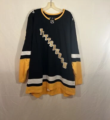 Adidas Primegreen Pittsburgh Penguins #12 Zach Aston Reese Jersey Sz 60 3XL - Image 1 of 4