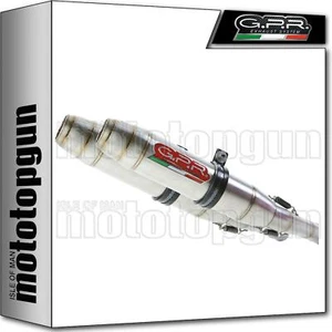 GPR EXHAUST HOMOLOGATED DEEPTONE CAFE RACER STAINLESS STEEL BMW K 100 1986 86 - Picture 1 of 2