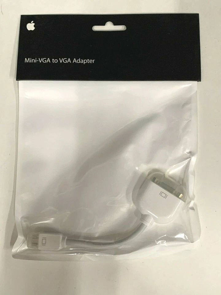 Apple M8639G/A VGA Display Adapter - Mini-VGA to VGA Adapter  - Image 1 of 3
