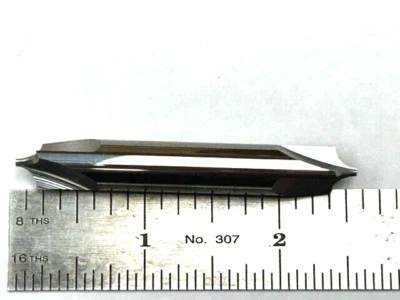 Угловая закругленная концевая фреза .1562 дюйма радиус 3/8 дюйма с твердосплавным хвостовиком Micro-100 CRE-375-156 - Изображение 1 из 4