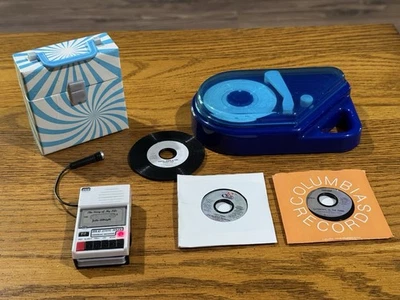 American Girl JULIE'S ACCESORIOS DE SONIDO Grabadora REPRODUCTOR DE DISCOS - FUNCIONANDO Foto 1 de 4