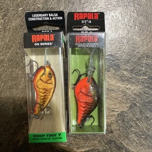 Rapala Ottos Garage Deep Tiny 5.5Cm Ogt7 Rcw and DT-8 RCW red crawdad - Picture 1 of 3