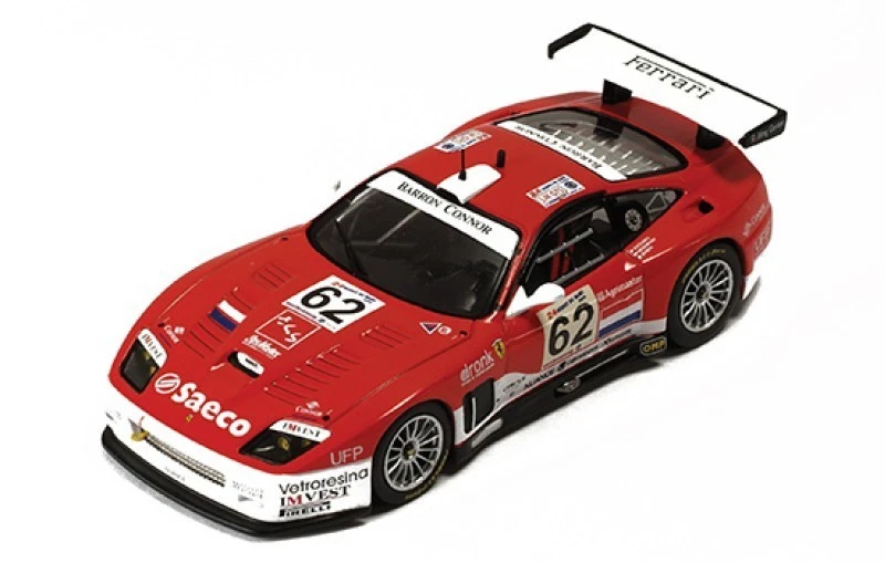 1/43 FERRARI 575 GTC #62 24H LE MANS 2004 HEZEMANS BARDE DELETRAZ IXO FER033