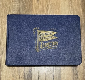1952 Ship Masters Association Directory Great Lakes - Foto 1 di 6