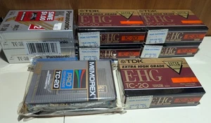 8 sealed VHS-C tapes TDK-Panasonic-Memorex - Picture 1 of 1