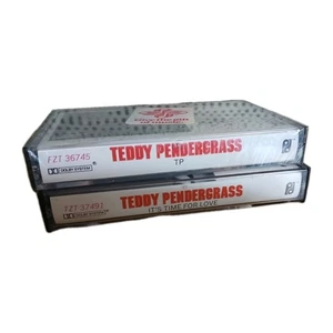 Teddy Pendergrass Lot TP (Cassette, Philadelphia Intl.) It's Time for Love VG+ - Picture 1 of 4