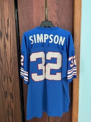 Camiseta OJ Simpson - Buffalo Bills - Mitchell Ness - talla 54  Foto 1 de 4