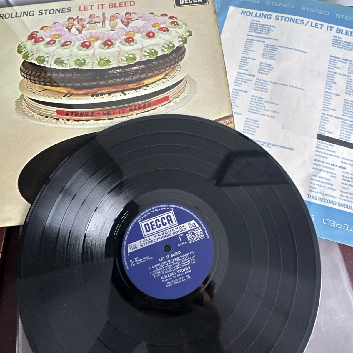 極美! UK Original 初回 DECCA LK 4786 AFTERMATH / The Rolling