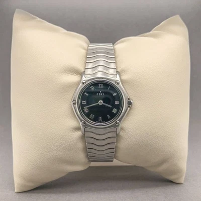 Relógio feminino de aço inoxidável Estate Ebel Wave - Imagem 1 de 4