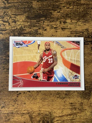 LEBRON JAMES 2009-10 Topps Basketball #42 Cleveland Cavaliers - Image 1 of 2