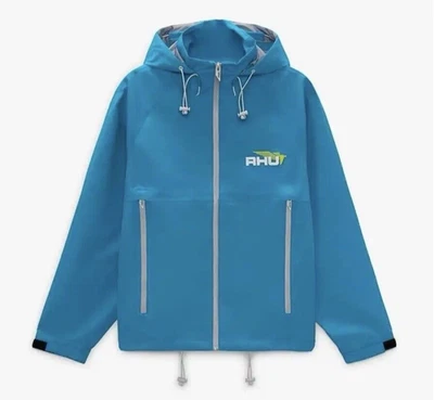 NUEVA CHAQUETA CORTAVIENTOS RHUIGI X ZARA RHU Colección RHUDE Azul Unisex talla L Foto 1 de 4