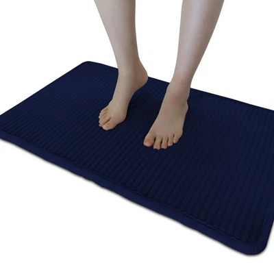 Memory Foam Bath Mat - Ultra Absorbent Quick-Dry Bathroom Rug, Non-Slip Backi... - Изображение 1 из 4