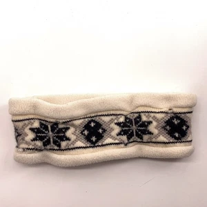 Made USA Retro LL Bean Fleece and Knit Headband See Notes - Picture 1 of 9
