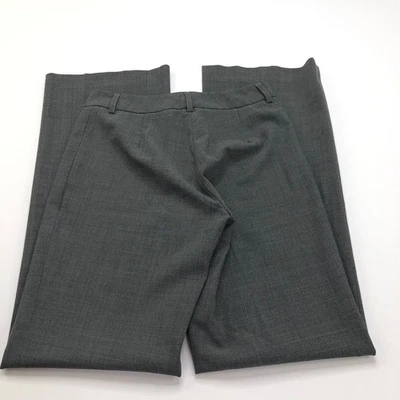 Pantalones de vestir Vince 2 (ajuste 26W 30,5L) tiro medio mezcla de lana pierna ancha gris Foto 1 de 4