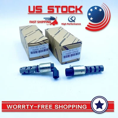 OEM For Toyota Corolla Pontiac Camry Matrix 2X Variable Timing VVT Solenoid - Image 1 of 4