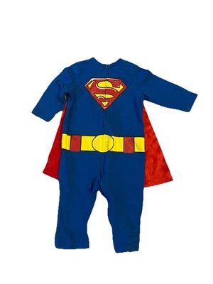 DC Comics Superman Infant Child's Halloween Costume Size 12 Months - Image 1 of 4