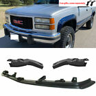 Front Grille Filler Grille Extension Bezel 3pc for 1994-2000 Chevy GMC Pickup