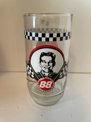 NASCAR - Coca-Cola - #88 Dale Jarrett - Collectible Drinking Glass - New Cover