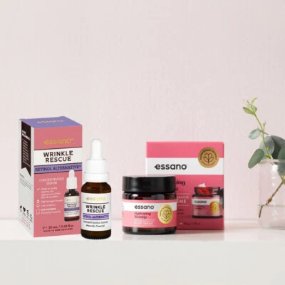 Essano Wrinkle Rescue Retinol Suero Alternativo e Hidratante Facial Rosa Mosqueta Foto 1 de 4