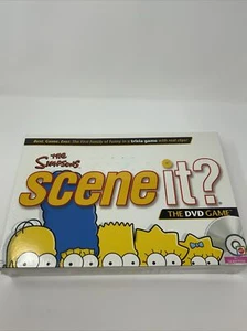 Mattel The Simpsons Scene-It? DVD Game – Test Your Simpsons Knowledge Party Fun - Picture 1 of 11
