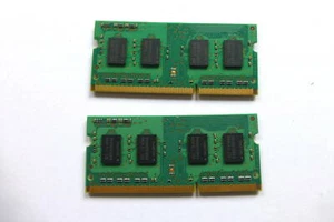  2 x 2 GB RAM SO-DIMM PC3-10600 MacBook Pro Macmini iMac PC 1333MHz   - Bild 1 von 2