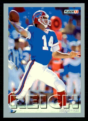 1993 Fleer - Frank Reich #170 - Image 1 of 2