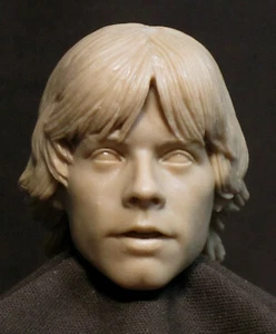E# ST-39 CUSTOM LUKE SKYWALKER STORMTROOPER DISGUISE HEAD SCULPT 1/6 - Foto 1 di 3